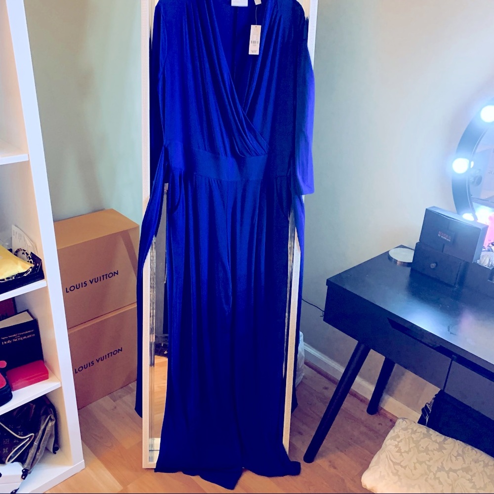 NWT Royal Blue Jumpsuit.